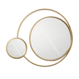 Orbit metal frame wall mirror