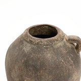 Ginger root brown terracotta jug vase