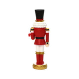 Christmas Nutcracker Soldier Decor Red with Lights, 2ft