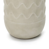 Resin Outdoor Fountain with Planter and LED Lights, 27.4'' H