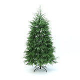 Pre-Lit Green Artificial Cedar Christmas Tree,6ft