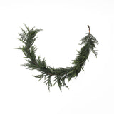 Green Artificial Garland Holiday Mantle Decoration, 6ft