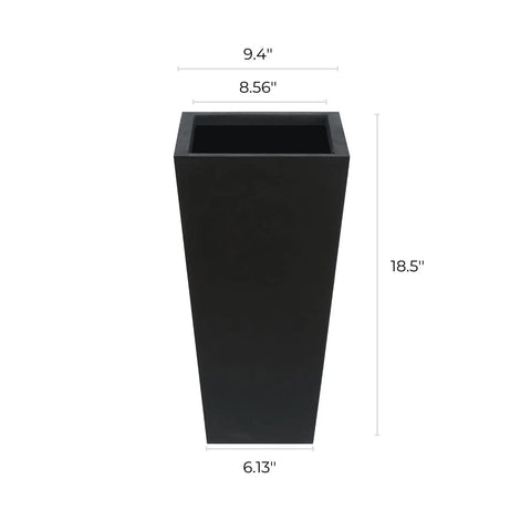 Essentia indoor/outdoor planter, tall, small