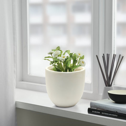 Essentia indoor/outdoor planter, round, small