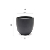 Essentia indoor/outdoor planter, round, small