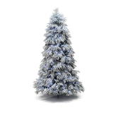 Pre-Lit Full Pine Christmas Tree with Pinecone,7Ft