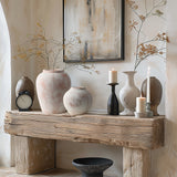 Vintage Terracotta Vase – Aged Matte Finish Decorative Accent