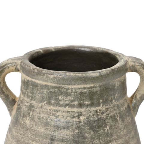 Yu antique terracotta vase
