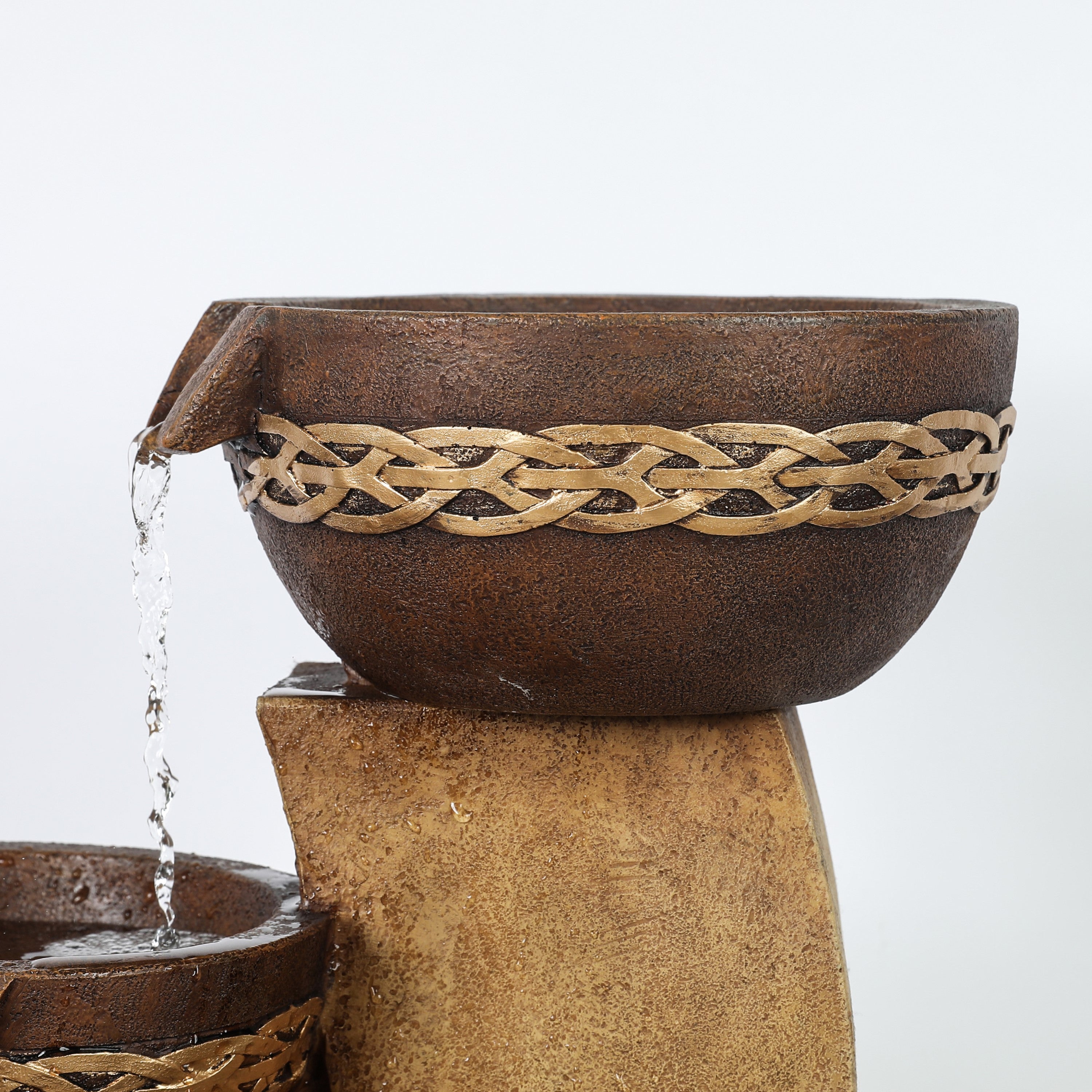 water fountain-and-a-bowl