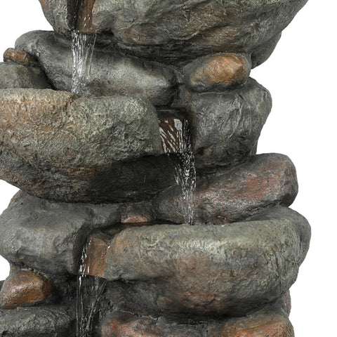 elegant-rock-water-fountain-detail