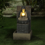 Buddha-statue-with-a-glowing-light