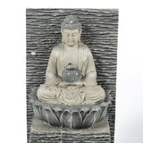 buddha-statue- and-fountain-with-water