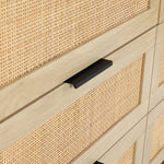 close-up-of-the-handle-on-a-wood-6-drawer-dresser-drawer