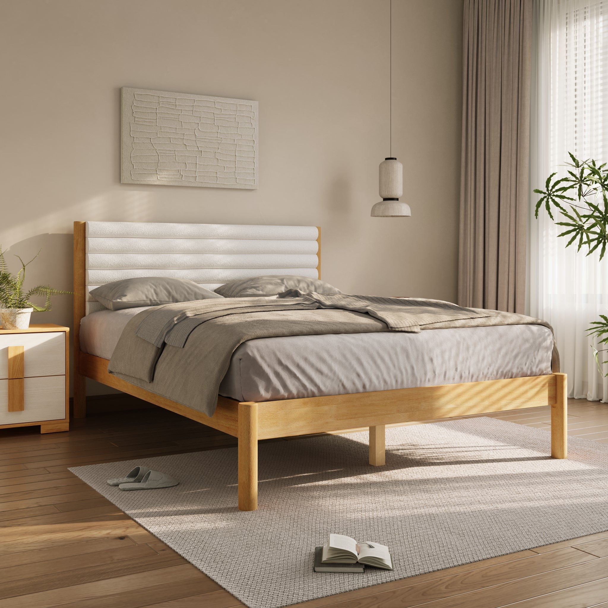 wood-bed-frame-queen-size-offers-comfort