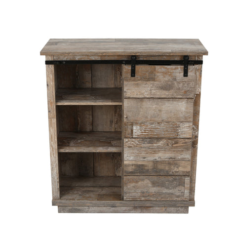 Rustic-Storage-Cabinet-with-two-adjustable-shelves-and-sliding-barn-door