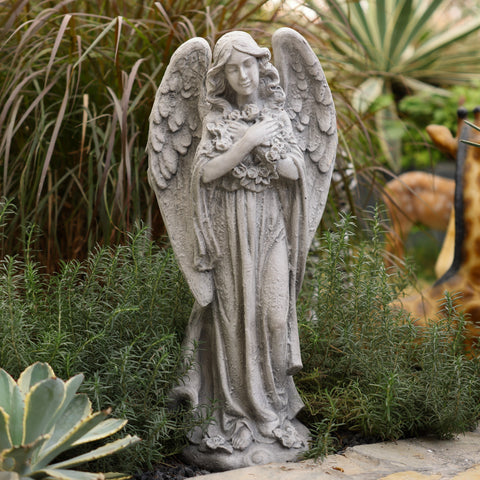 Grace series garden statue, prayer angle