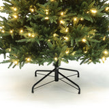 Pre-Lit Green Fir Christmas Tree with Stand,6.5Ft