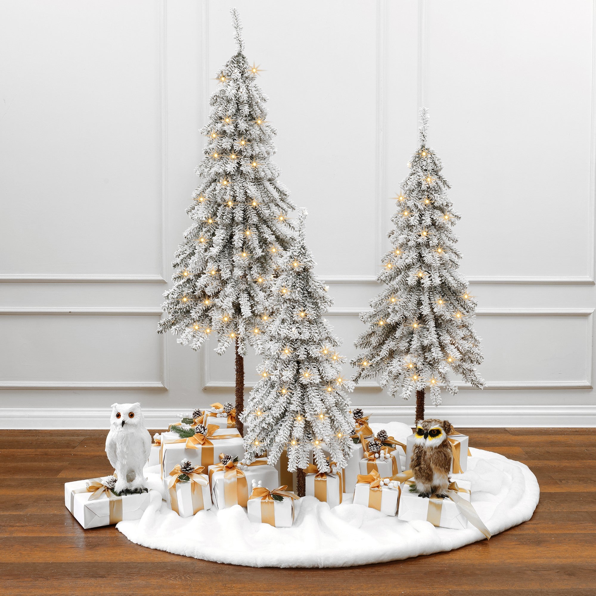 artificial-christmas-trees-tree-set-comes-in-three-different-sizes-3-foot-4-foot-and-5-foot