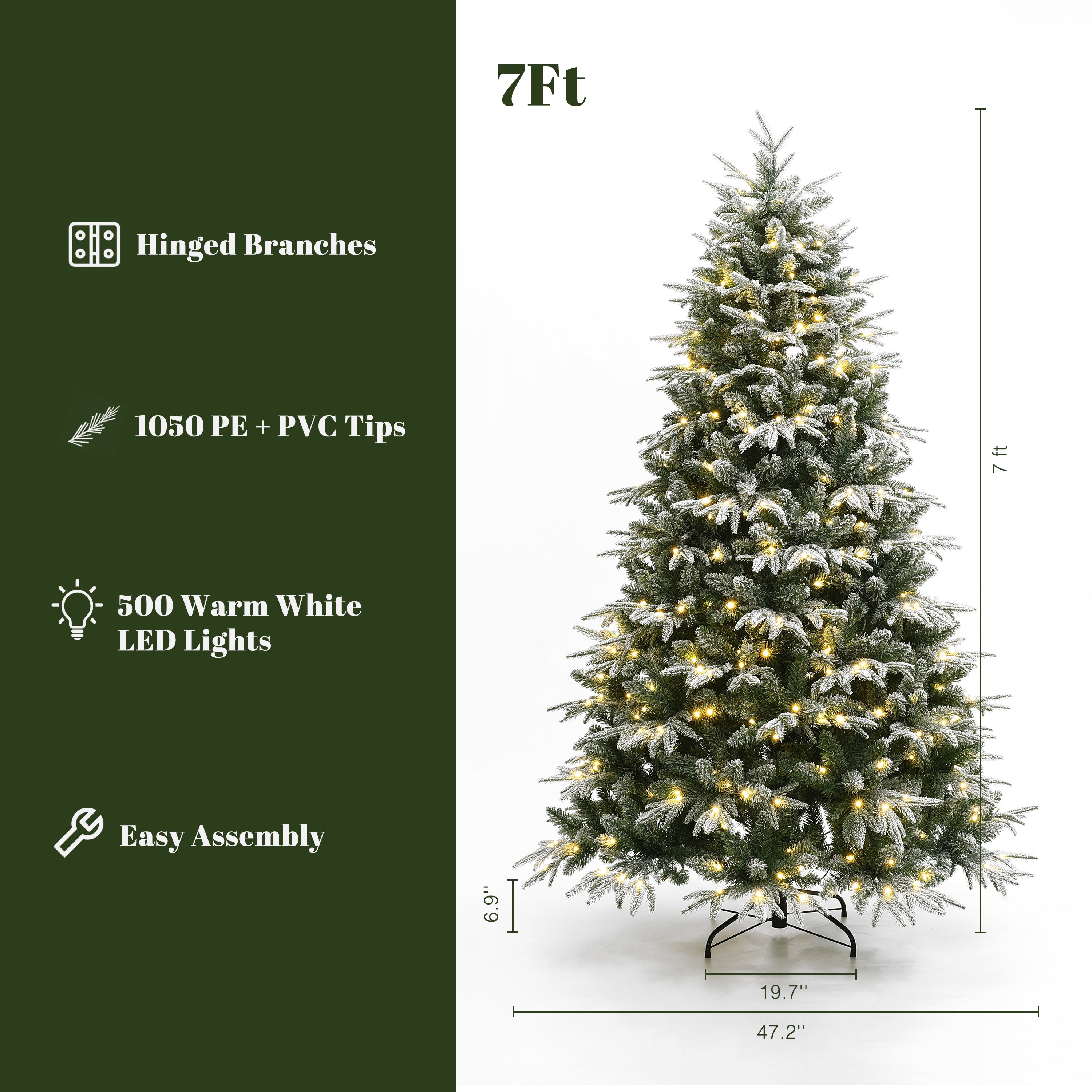 a-decorating-home-with-pre-lit-snow-flocked-artificial-large-christmas-tree