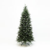Pre-Lit Green Flocked Artificial Christmas Trees ,7.5ft