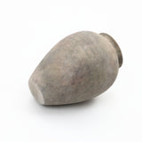 Old-World Gray with Brown Round Terracotta Vase,17.4''