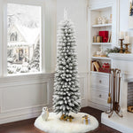 slim-snow-flocked-artificial-christmas-tree-is-the-perfect-addition-for-your-home