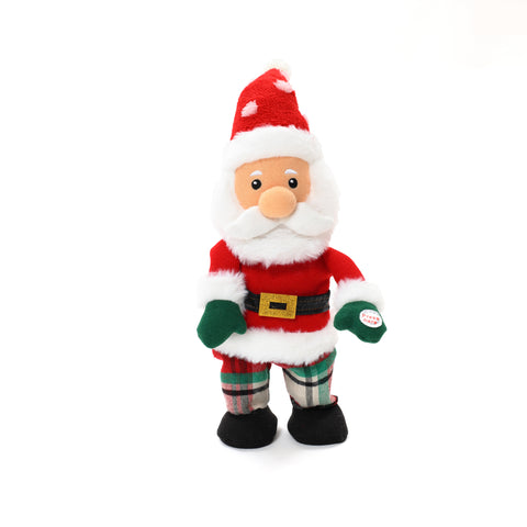 Santa animated singing battery-powered plush toy, 16" tall