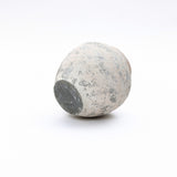 Mottled Handcrafted Round Cement Flower Vase,10.8''