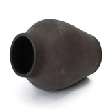 Dark Brown Rustic Vase, 13.4'' H