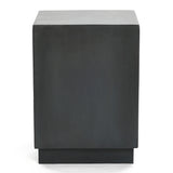 dark-grey -cement-cubic-outdoor-end-table