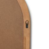 Arched Wall Mirror, Farmhouse Wooden Decorative Mirrors for Wall, 39''