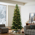 pencil-artificial-christmas-tree-is-perfect-for-display-beside-the-sofa