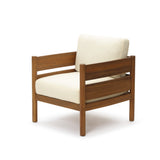 Acacia Wood Outdoor Patio Chair with Cushion