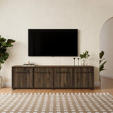Walnut TV Stand for TVs up to 75''