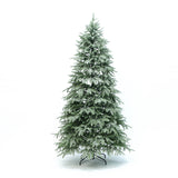Pre-Lit Green Spruce Christmas Tree with Stand,6.5Ft