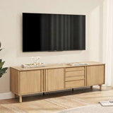 Oak TV Stand for TVs up to 75''