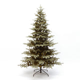 Pre-Lit Gold Christmas Tree with Stand,7ft