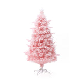 Pre-Lit Fiber Optic Pink Christmas Tree with lights,5ft