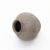 Earthy Gray-Brown Finish Rustic Terracotta Vase, 12.6"H