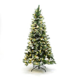Pre-Lit Christmas Snow-Flocked Christmas Tree, 7.5ft