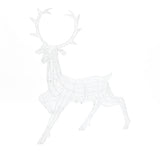 Christmas Outdoor Deer Decoration with Light and Timer, 13"H