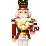 Christmas Nutcracker Soldier Decor Red with Lights, 2ft