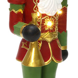 Christmas Nutcracker Bugling Soldier with Lights, 2ft