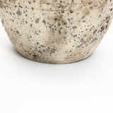Rustic Old World Bouquet Round Terracotta Vase,10.6''