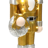Christmas Soldier Nutcracker Holiday Decor with Wreath, 2FT