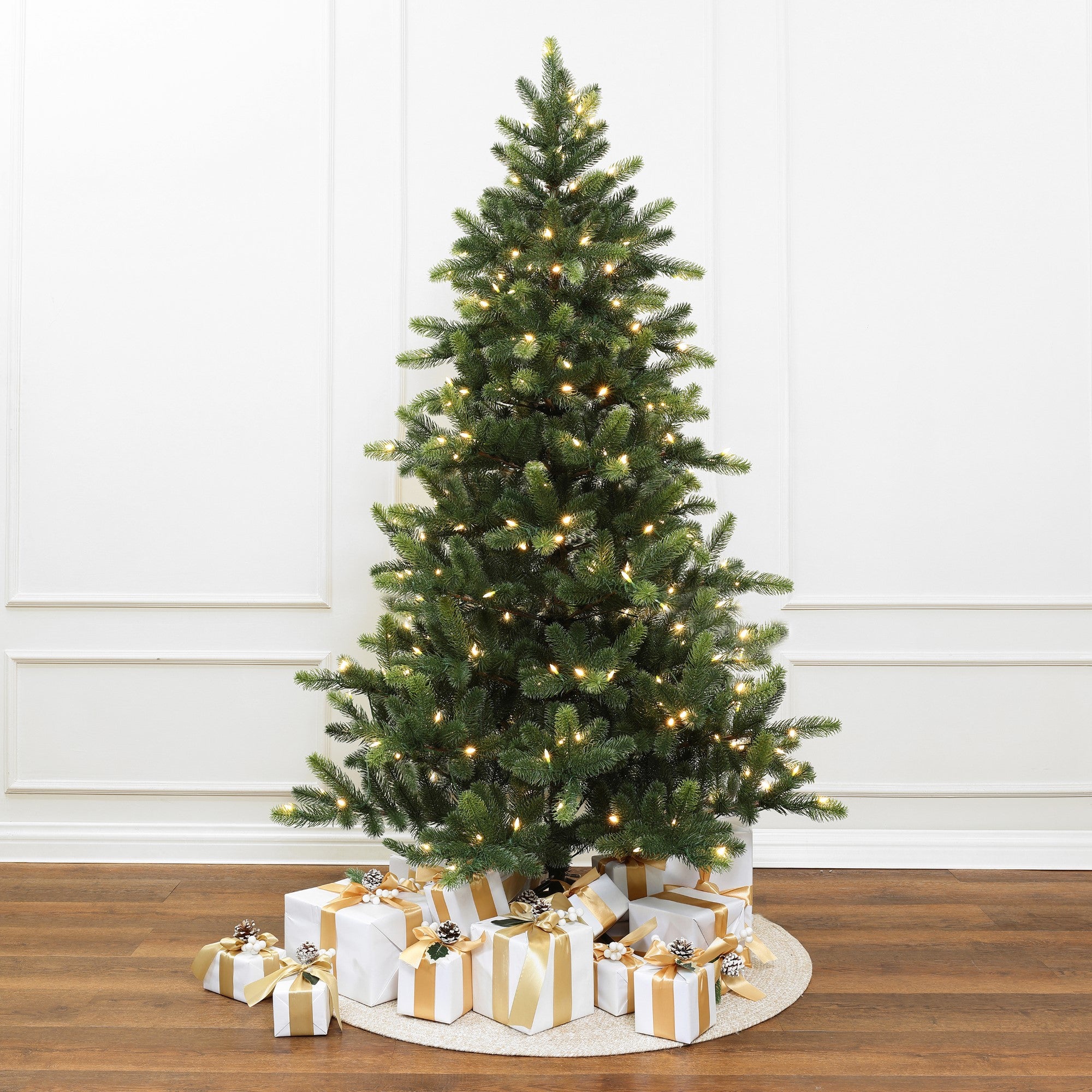 6ft-pre-lit-green-full-fir-artificial-christmas-tree