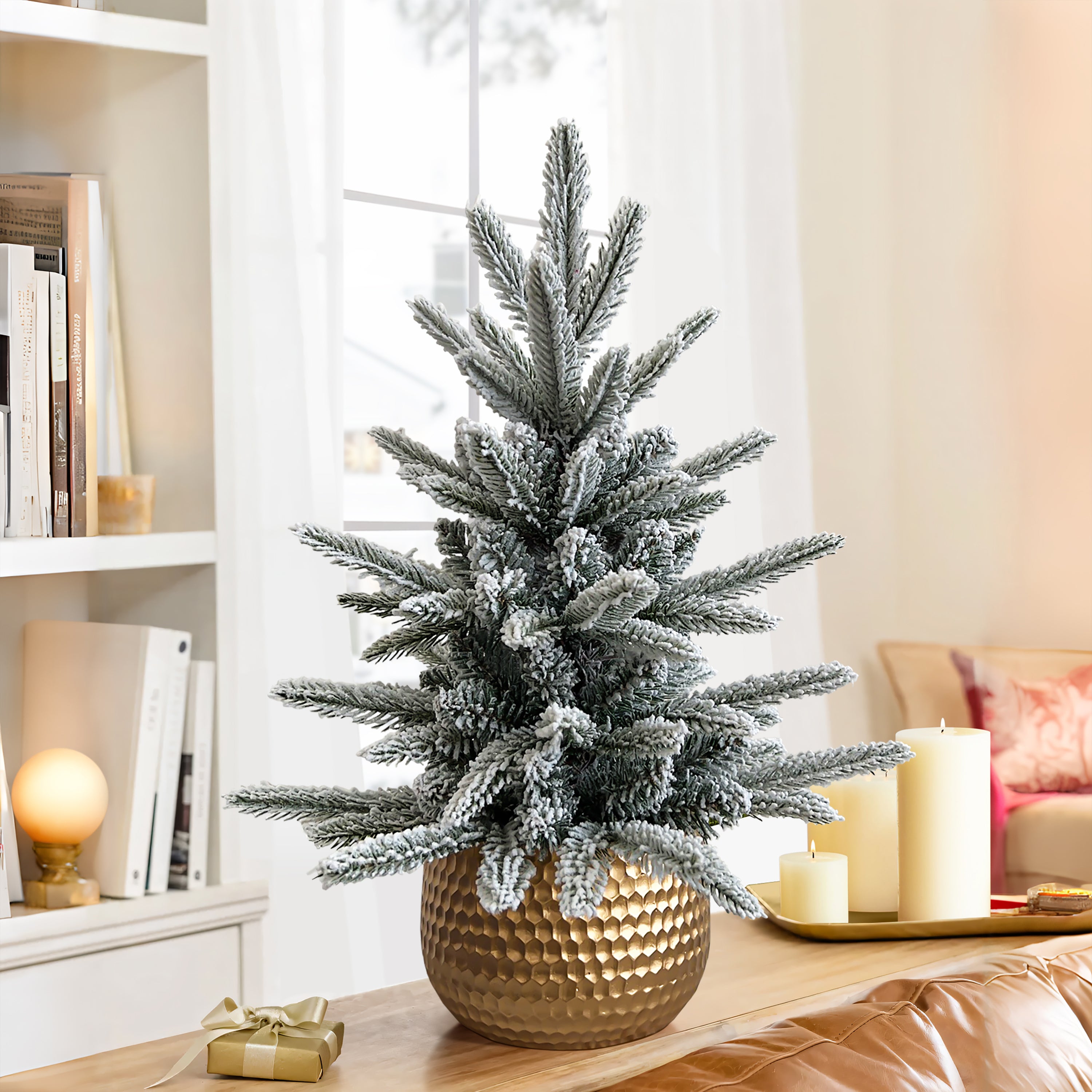 create-a-festive-atmosphere-in-home-with-1.5ft-small-flocked-artificial-christmas-tree