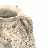 Rustic Old World Bouquet Round Terracotta Vase,10.6''