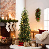 Green Cone Christmas Tree with Twinkle Modes & Lights, 6FT