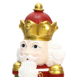 Christmas Bugling Soldier Nutcracker Decor with Lights, 3ft